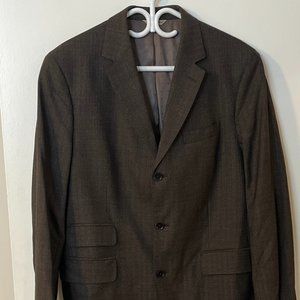 44R Brown Mens Banana Republic Blazer